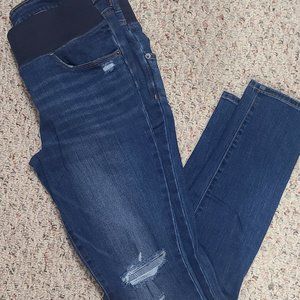 Old navy maternity jeans 8 long